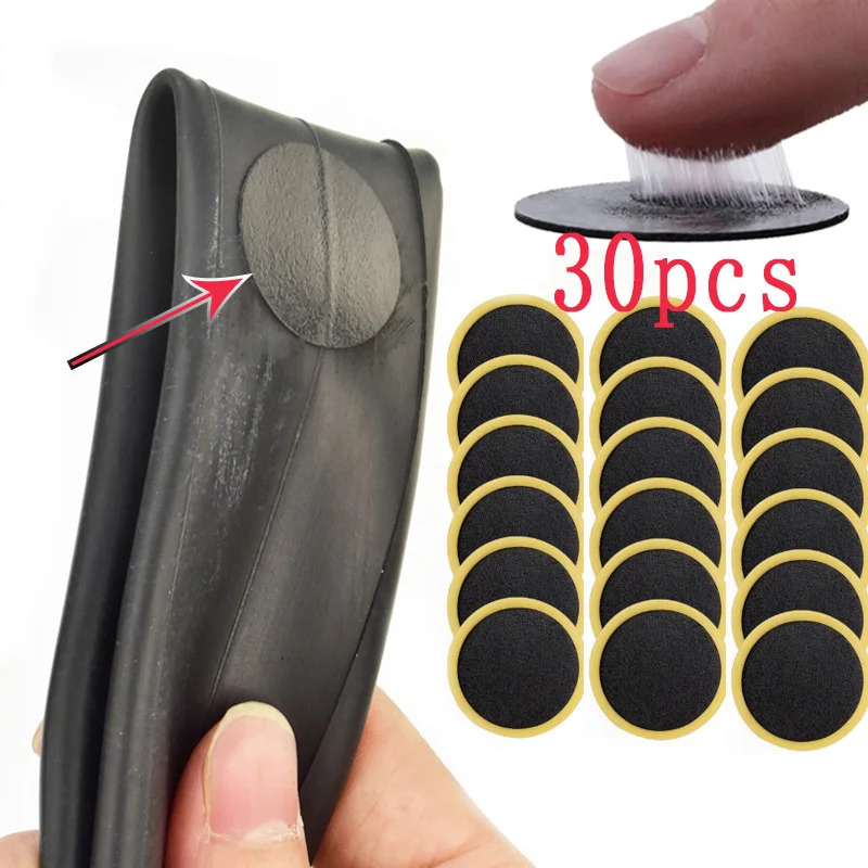Mountain Biking Youtube - 1/10/20/30pcs Fietsband Reparatie Patch, Rubber Gratis