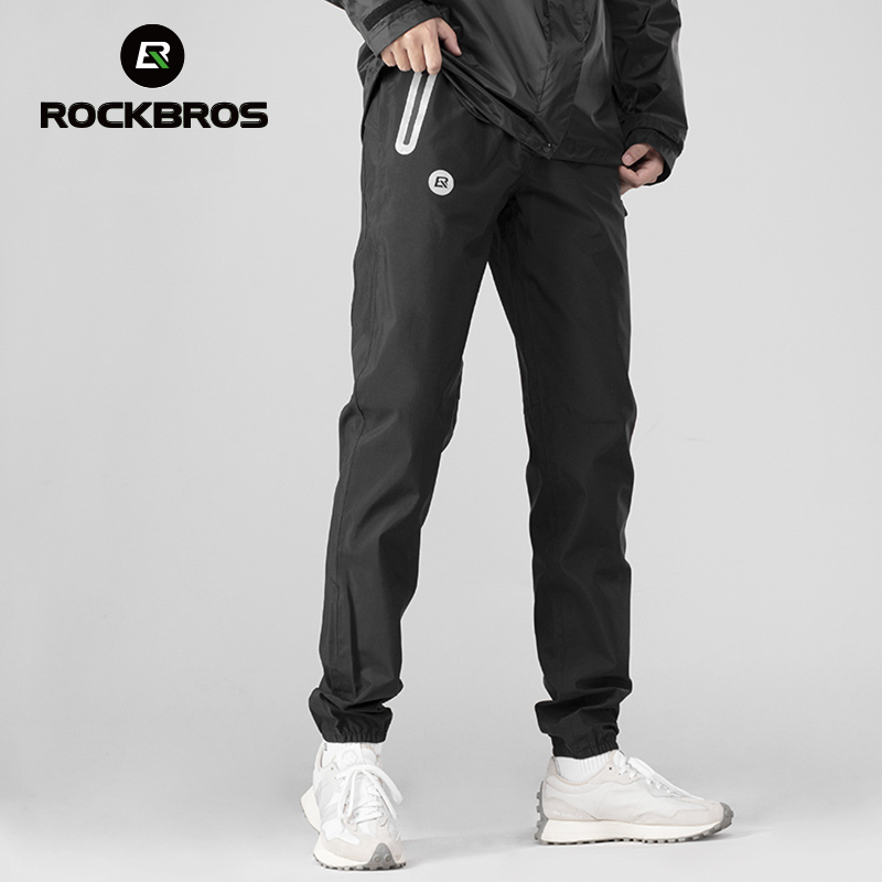 Mountain Biking In The Rain - Rockbros Waterdichte Wandelen Broek Ademend Fietsen