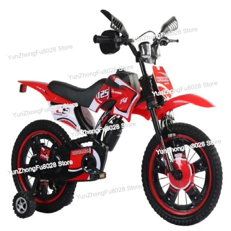 Mountain Biking Gifts - Kinderen Simulatie Motorfiets Fiets Kinderfiets 12/16/18/20