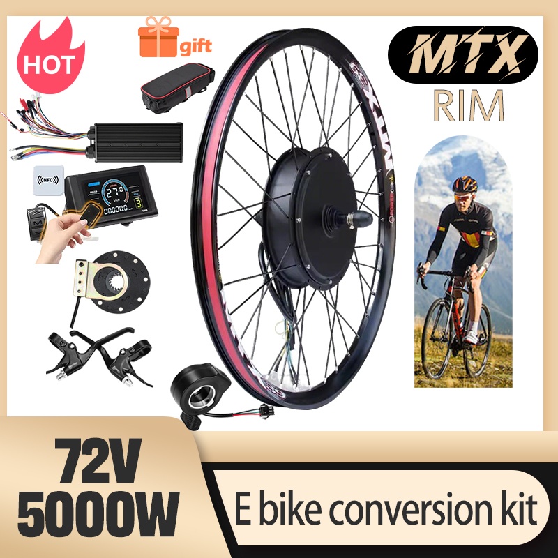 Mountain Biking Gear - MTX39 E-bike Conversiekit 72V 5000W Achterdropout