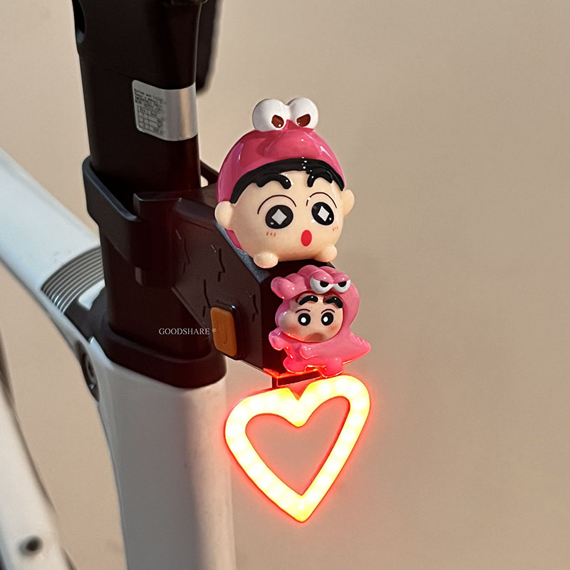 Kawaii Shin-chan fietsachterli - Mountain Biking Cartoon recensie en prijs