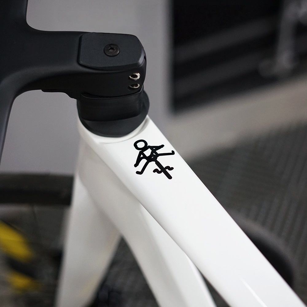 4 stuks 2D platte grappige fie - Mountain Biking Gifts recensie en prijs