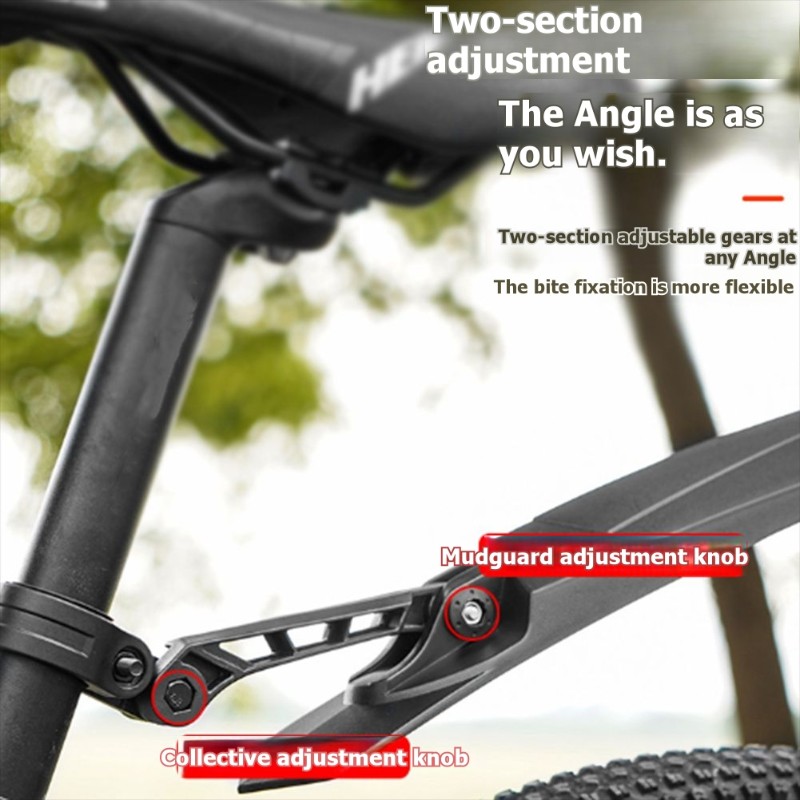 Fiets Spatbordset Universeel 2 - Mountain Biking In The Rain recensie en prijs