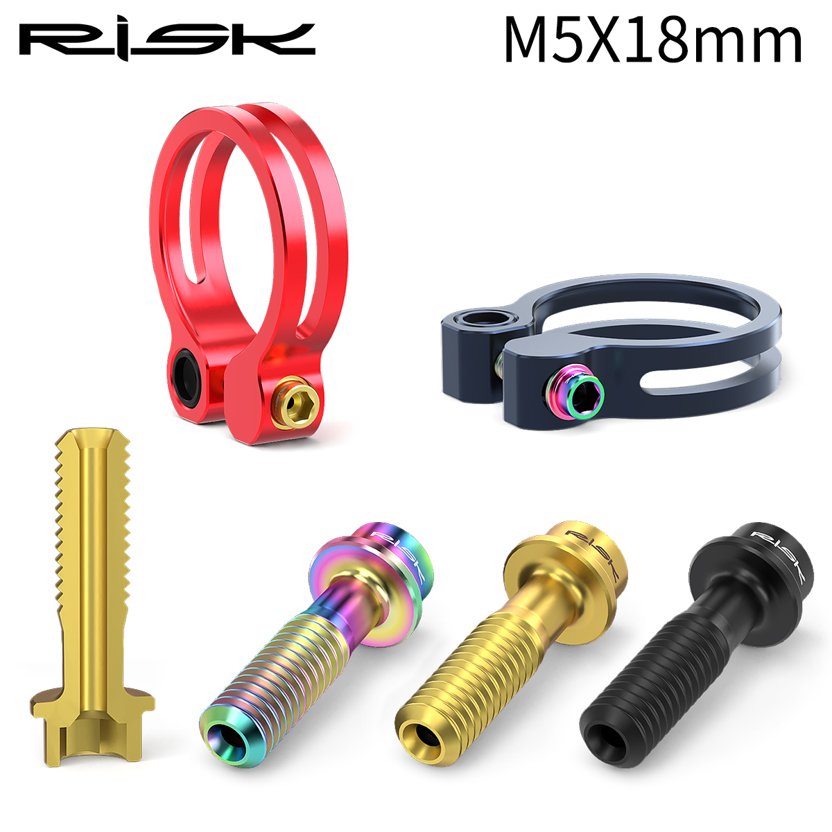 RISK M5x18mm Zadel Schroeven M - Mountain Biking Youtube recensie en prijs
