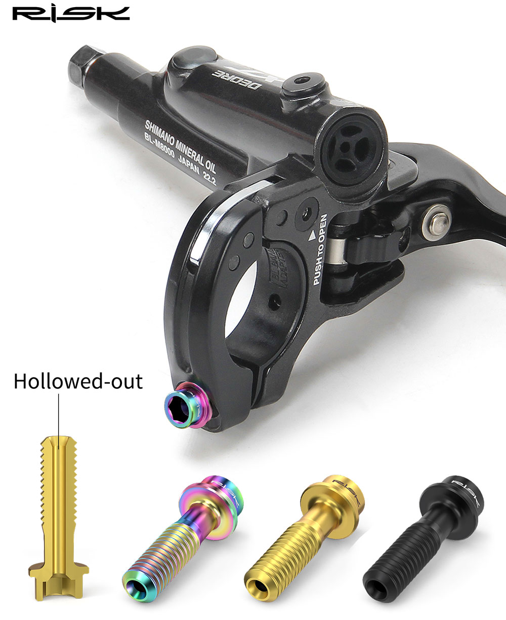 RISK M5x18mm Zadel Schroeven M - Mountain Biking Youtube recensie en prijs