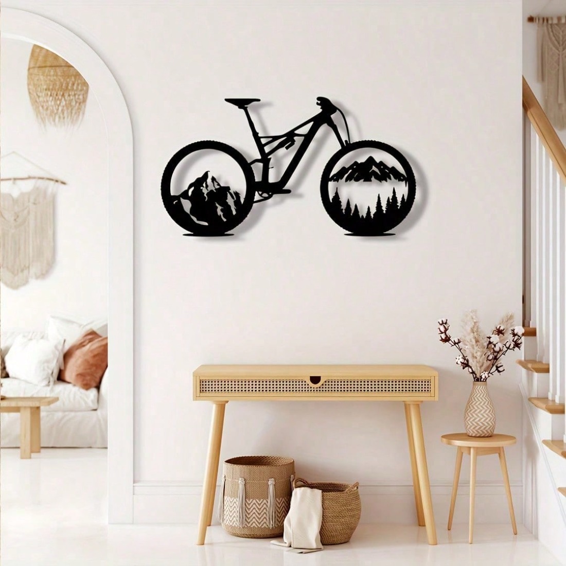 Zwart metalen mountainbikeband - Mountain Biking Gifts recensie en prijs